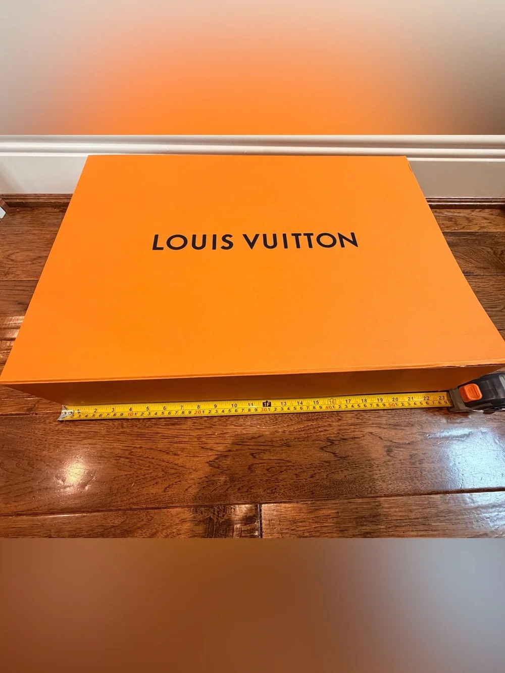 Louis Vuitton Orange Signature Gift boxes. 5 different variations.
